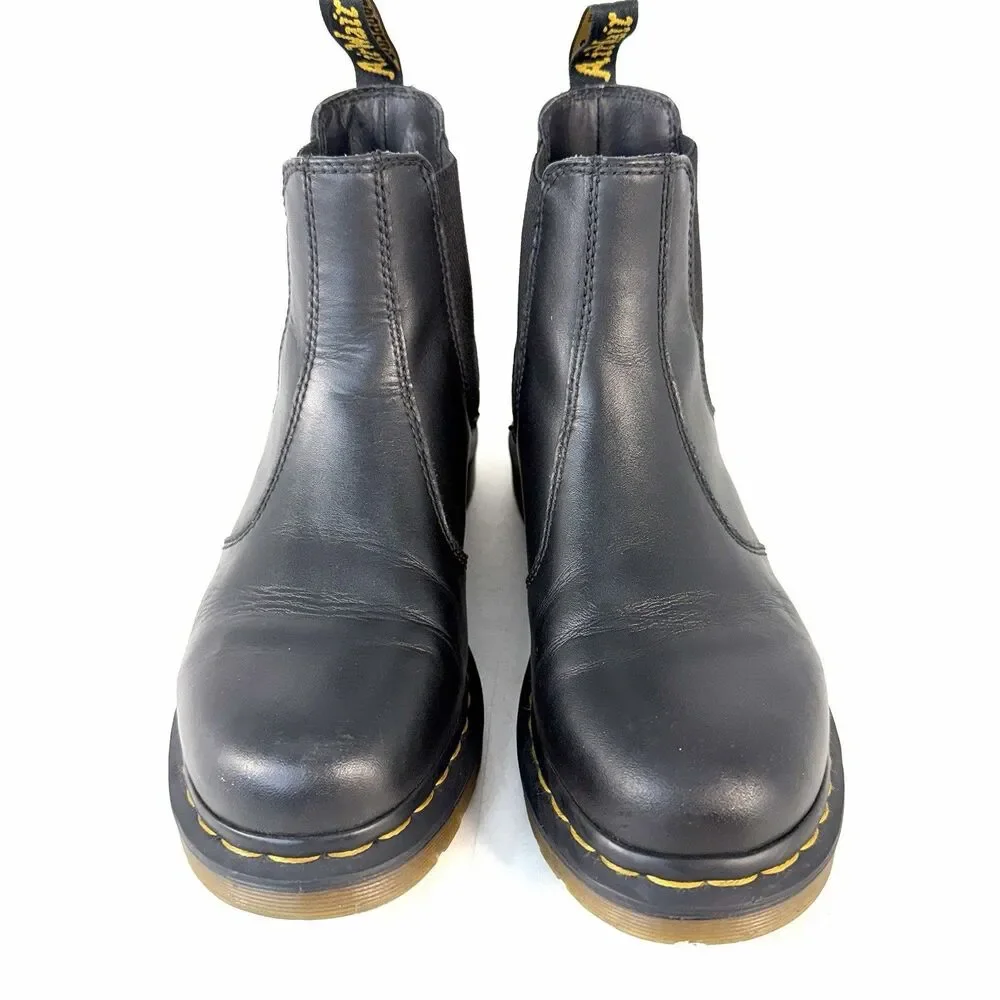 Dr Martens 2976 Bex Smooth Leather Chelsea Boots Black Unisex Men’s 8 / Womens 9